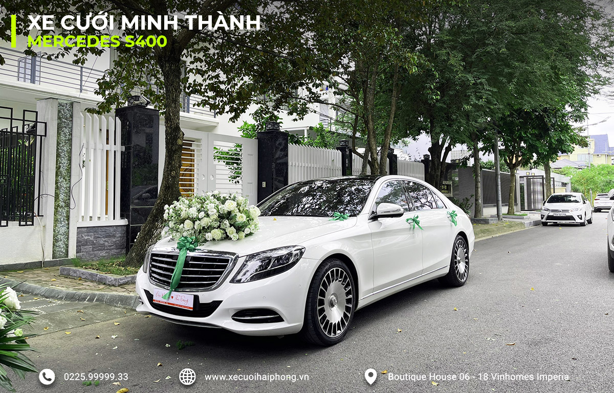 Cho thue xe cuoi Mercedes tai Hai Phong